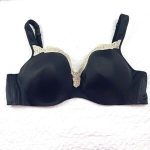 BUY 1 GET 1 FREE Avenue Body 46DD black full coverage lace accents comfortable e